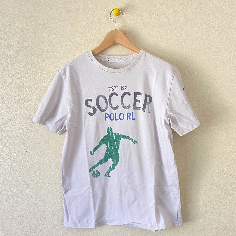 Polo by Ralph Lauren Graphic T-Shirt White Medium